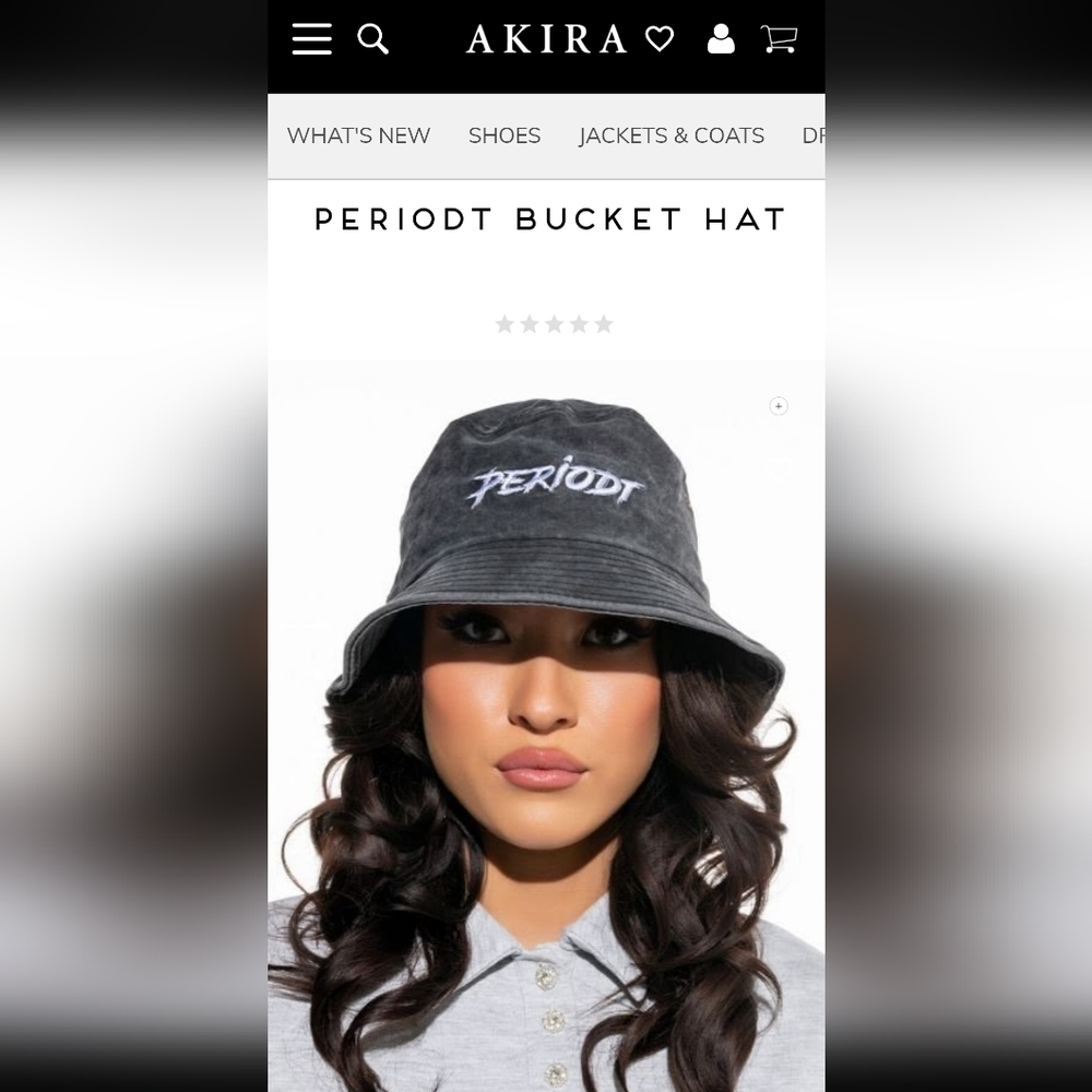 I'm searching For AKIRA BUCKET HAT IN PHOTO